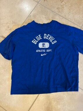 Nike Women's Blue T-shirt